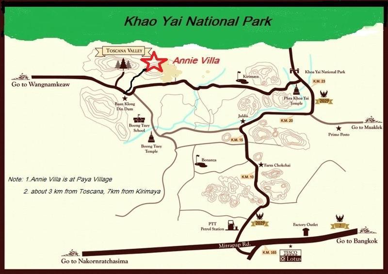 Annie Villa At Khao Yai Mu Si Exteriör bild